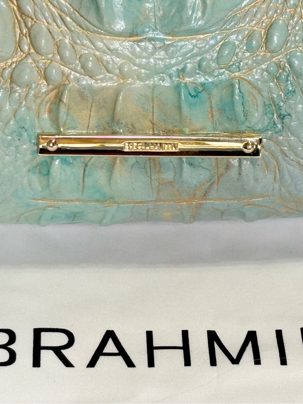 Brahmin Kayla Serendipity Melbourne Leather Wristlet - Picture 3 of 8